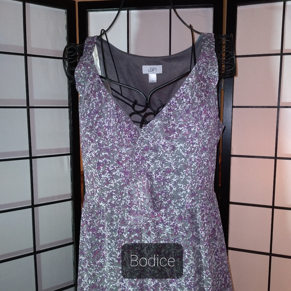 26A. NWOT - Ann Taylor LOFT Southern Style Dress - Picture 4 of 13